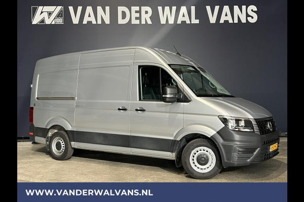 Volkswagen Crafter 2.0 TDI 140 pk L3H3 L2H2 Euro6 Airco | Camera | Apple Carplay | Cruisecontrol Parkeersensoren, Android Auto, Chauffeursstoel, Bijrijdersbank, 3000kg trekvermogen, zilver