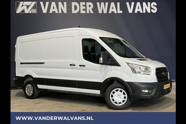 Ford Transit 2.0 TDCI 130pk L3H2 Euro6 # Airco | Navigatie | Stoelverwarming | Camera | Apple Carplay | Android Auto LED, cruisecontrol, parkeersensoren, verwarmde voorruit, 2500kg trekvermogen