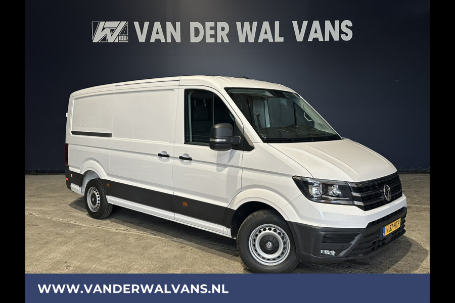 Volkswagen Crafter 2.0 TDI 140 pk L3H2 L2H1 Euro6 ** Airco | Apple Carplay | Cruisecontrol | Andoid Auto | Parkeersensoren, Stoelverwarming, Bijrijdersbank, 3000kg trekvermogen