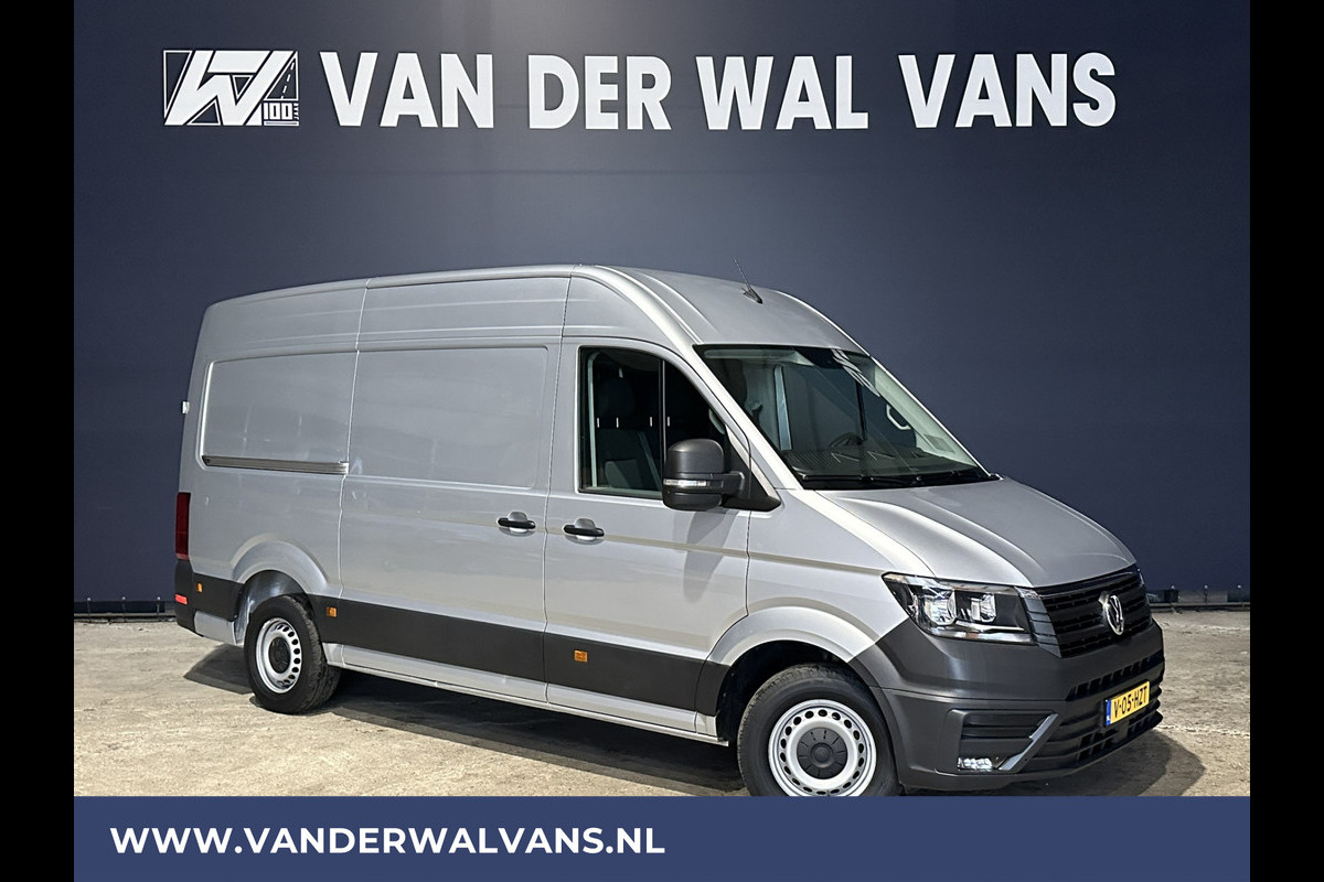 Volkswagen Crafter 2.0 TDI 140 pk L3H3 L2H2 Euro6 Airco | 3000kg Trekhaak | Cruisecontrol Bijrijdersbank, zilver Volkswagen Crafter 2.0 TDI 140 pk L3H3 L2H2 Euro6 Airco | 3000kg Trekhaak | Cruisecontrol Bijrijdersbank, zilver