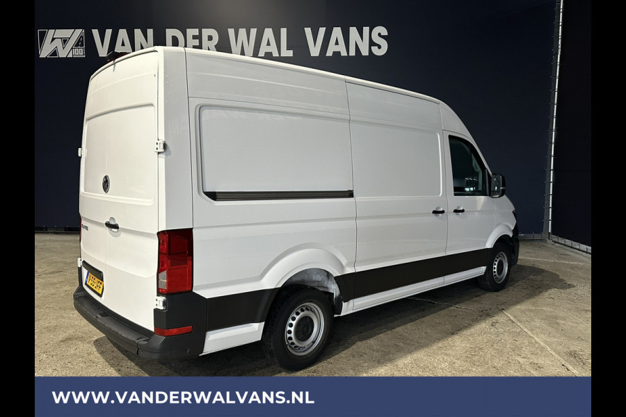 Volkswagen Crafter 2.0 TDI 140 pk L3H3 L2H2 Euro6 Airco | Camera | Apple Carplay | Android Auto Parkeersensoren, Bijrijdersbank