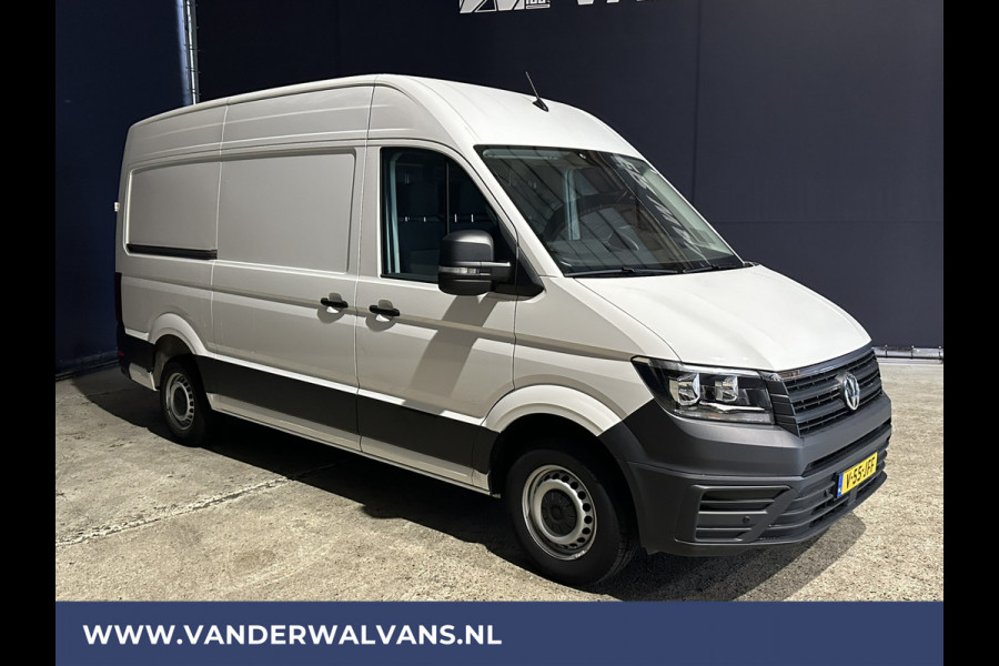 Volkswagen Crafter 2.0 TDI 140 pk L3H3 L2H2 Euro6 Airco | Camera | Apple Carplay | Android Auto Parkeersensoren, Bijrijdersbank