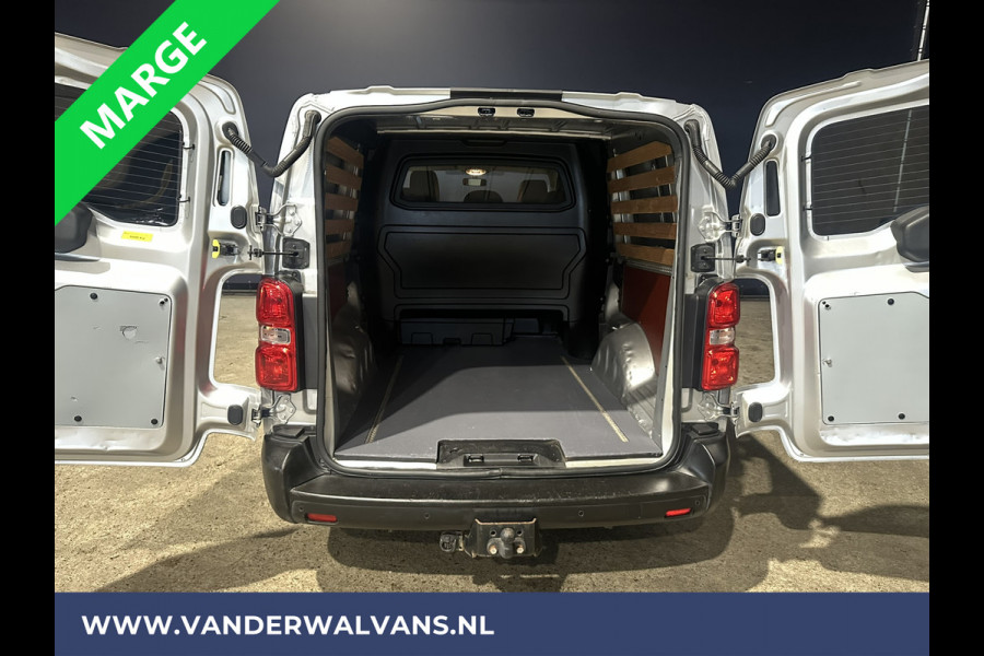 Citroën Jumpy 2.0 BlueHDI **MARGE, GEEN BTW** 123pk L3H1 XL Dubbele cabine Euro6 Airco | 2500kg Trekhaak Navigatie, Cruisecontrol, Apple Carplay, Parkeersensoren, 5-Zits