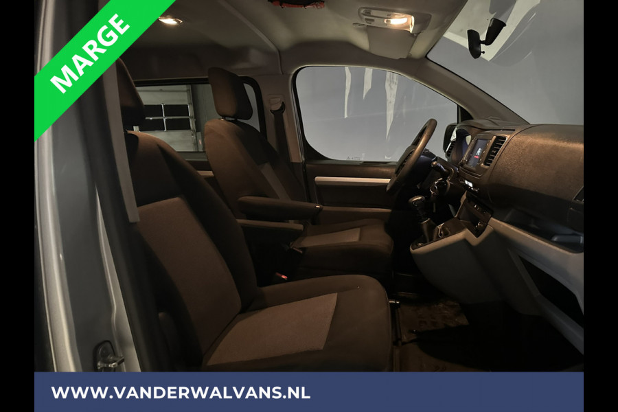 Citroën Jumpy 2.0 BlueHDI **MARGE, GEEN BTW** 123pk L3H1 XL Dubbele cabine Euro6 Airco | 2500kg Trekhaak Navigatie, Cruisecontrol, Apple Carplay, Parkeersensoren, 5-Zits