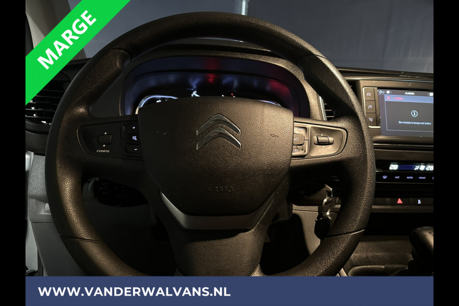 Citroën Jumpy 2.0 BlueHDI **MARGE, GEEN BTW** 123pk L3H1 XL Dubbele cabine Euro6 Airco | 2500kg Trekhaak Navigatie, Cruisecontrol, Apple Carplay, Parkeersensoren, 5-Zits