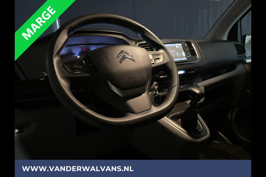 Citroën Jumpy 2.0 BlueHDI **MARGE, GEEN BTW** 123pk L3H1 XL Dubbele cabine Euro6 Airco | 2500kg Trekhaak Navigatie, Cruisecontrol, Apple Carplay, Parkeersensoren, 5-Zits