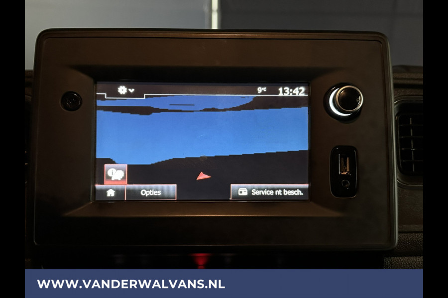 Opel Movano 2.3 CDTI 150pk L2H2 Euro6 Airco | Camera | Navigatie | Cruisecontrol | Parkeersensoren Bijrijdersbank, 2500kg trekvermogen