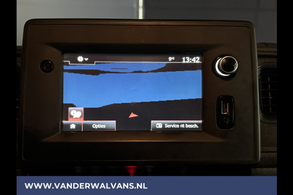 Opel Movano 2.3 CDTI 150pk L2H2 Euro6 Airco | Camera | Navigatie | Cruisecontrol | Parkeersensoren Bijrijdersbank, 2500kg trekvermogen