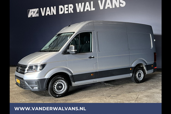 Volkswagen Crafter 2.0 TDI 141pk L3H3 L2H2 Euro6 Airco | Camera | Apple Carplay | Android Auto Parkeersensoren, Bijrijdersbank, zilver