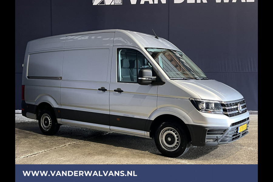 Volkswagen Crafter 2.0 TDI 141pk L3H3 L2H2 Euro6 Airco | Camera | Apple Carplay | Android Auto Parkeersensoren, Bijrijdersbank, zilver