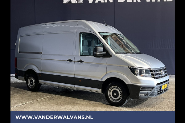 Volkswagen Crafter 2.0 TDI 141pk L3H3 L2H2 Euro6 Airco | Camera | Apple Carplay | Android Auto Parkeersensoren, Bijrijdersbank, zilver