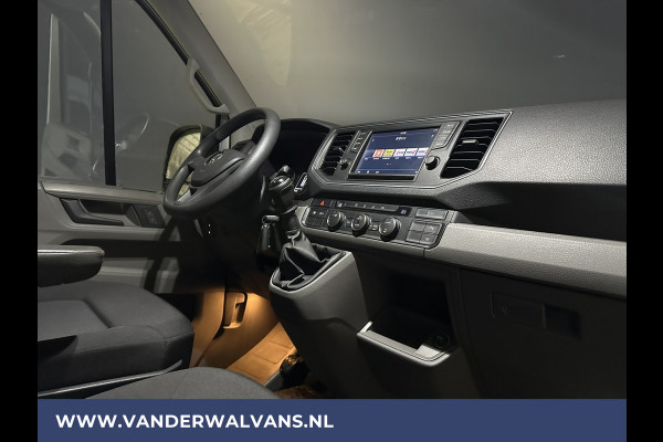 Volkswagen Crafter 2.0 TDI 141pk L3H3 L2H2 Euro6 Airco | Camera | Apple Carplay | Android Auto Parkeersensoren, Bijrijdersbank, zilver