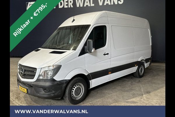 Mercedes-Benz Sprinter 316 CDI 163 pk L2H2 Euro6 RIJKLAAR Airco | 2800kg trekhaak | Navigatie | Cruisecontrol, Parkeersensoren