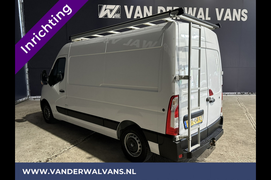Opel Movano 2.3 CDTI 146pk L2H2 inrichting Euro6 Airco | Omvormer | Navigatie | Camera | Imperiaal Cruisecontrol, Trekhaak, Parkeersensoren, Bijrijdersbank