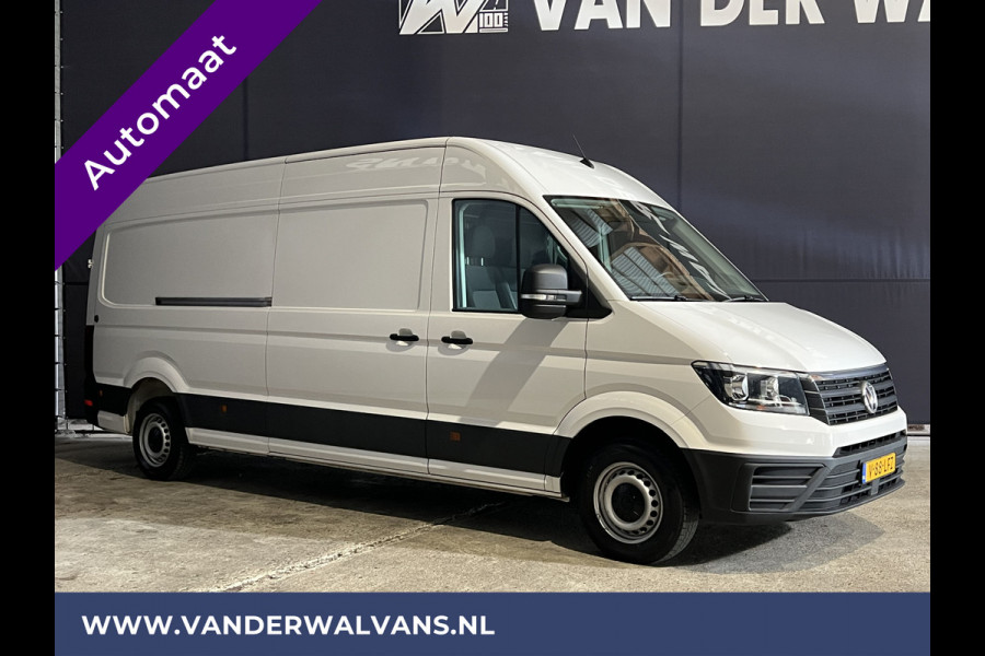 Volkswagen Crafter 2.0 TDI 141pk Automaat L4H3 L3H2 Euro6 Airco | Camera | Apple Carplay | Cruisecontrol Android Auto, Stoelverwarming, Bijrijdersbank, 3000kg trekvermogen