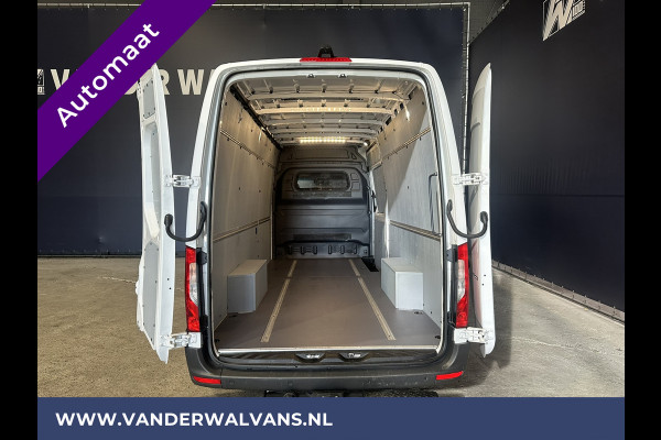 Mercedes-Benz Sprinter 317 CDI 170pk 9G-Tronic Automaat L3H2 3500kg Trekhaak Euro6 Airco | Camera Apple Carplay, Android Auto, Cruisecontrol, Parkeersensoren, Stoelverwarming, Chauffeursstoel, Bijrijdersbank