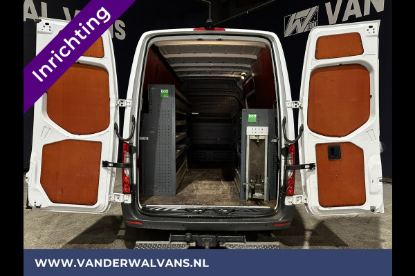 Mercedes-Benz Sprinter 516 CDI 163 pk 3500kg Trekhaak L2H2 Dubbel Lucht Inrichting Euro6 Airco | Camera | Apple Carplay Cruisecontrol, Android Auto, Parkeersensoren