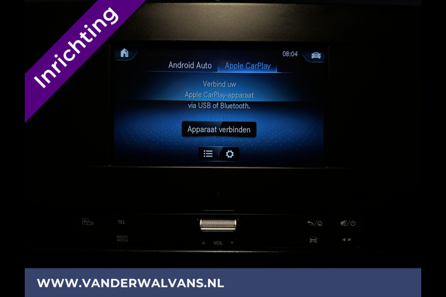 Mercedes-Benz Sprinter 516 CDI 163 pk 3500kg Trekhaak L2H2 Dubbel Lucht Inrichting Euro6 Airco | Camera | Apple Carplay Cruisecontrol, Android Auto, Parkeersensoren