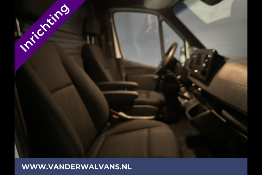 Mercedes-Benz Sprinter 516 CDI 163 pk 3500kg Trekhaak L2H2 Dubbel Lucht Inrichting Euro6 Airco | Camera | Apple Carplay Cruisecontrol, Android Auto, Parkeersensoren