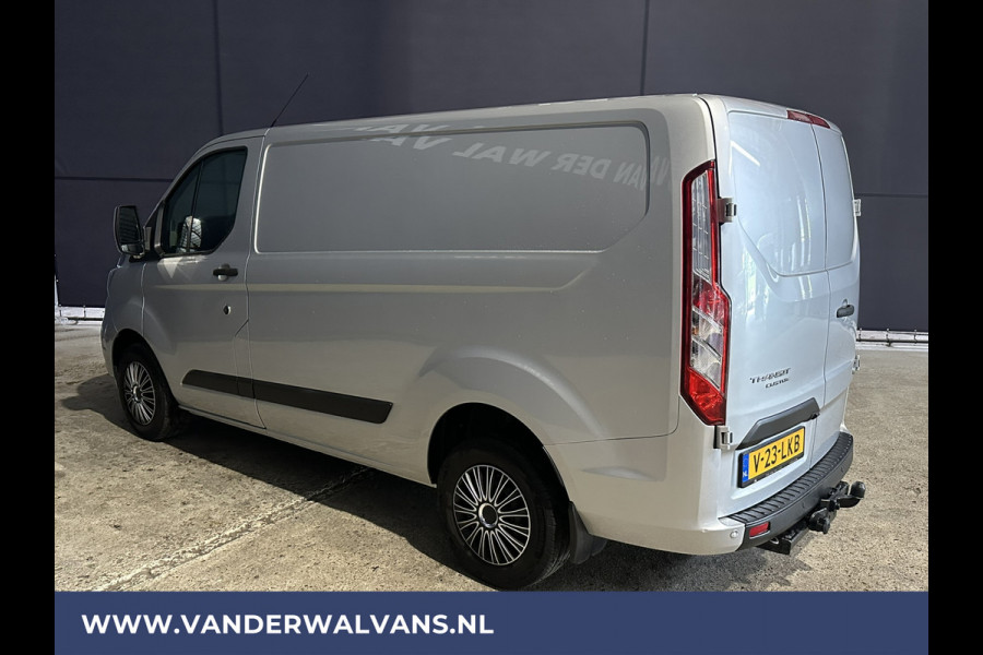 Ford Transit Custom 2.0 TDCI 130pk L1H1 Euro6 Airco | Camera | LED | Cruisecontrol | Apple Carplay | 2500kg Trekhaak Android Auto, Parkeersensoren, Stoelverwarming, Verwarmde voorruit, Bijrijdersbank