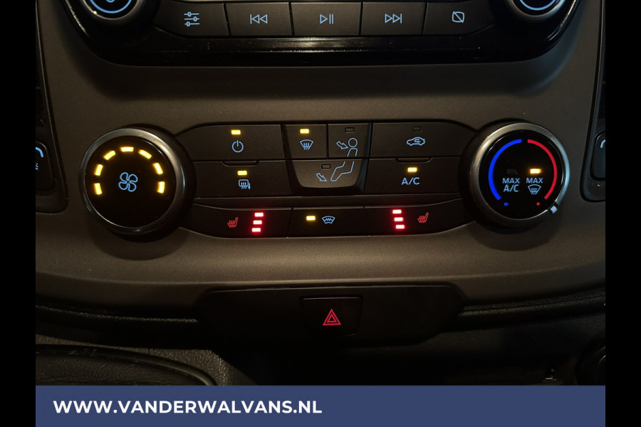 Ford Transit Custom 2.0 TDCI 130pk L1H1 Euro6 Airco | Camera | LED | Cruisecontrol | Apple Carplay | 2500kg Trekhaak Android Auto, Parkeersensoren, Stoelverwarming, Verwarmde voorruit, Bijrijdersbank