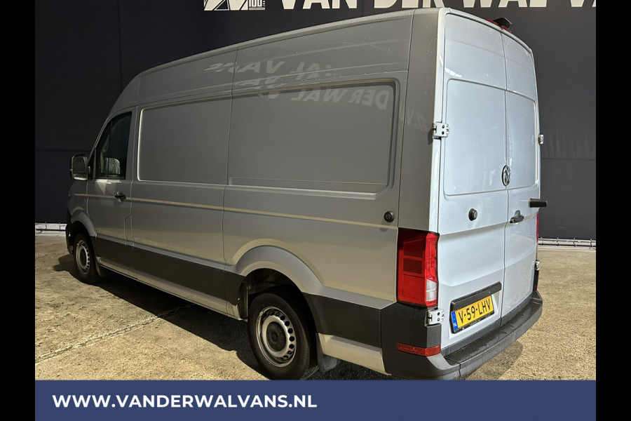 Volkswagen Crafter 2.0 TDI 141pk L3H3 L2H2 Euro6 Airco | Camera | Apple Carplay | Android Auto Cruisecontrol, Chauffeursstoel, Parkeersensoren, Bijrijdersbank, zilver