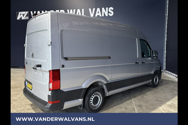 Volkswagen Crafter 2.0 TDI 141pk L3H3 L2H2 Euro6 Airco | Camera | Apple Carplay | Android Auto Cruisecontrol, Chauffeursstoel, Parkeersensoren, Bijrijdersbank, zilver