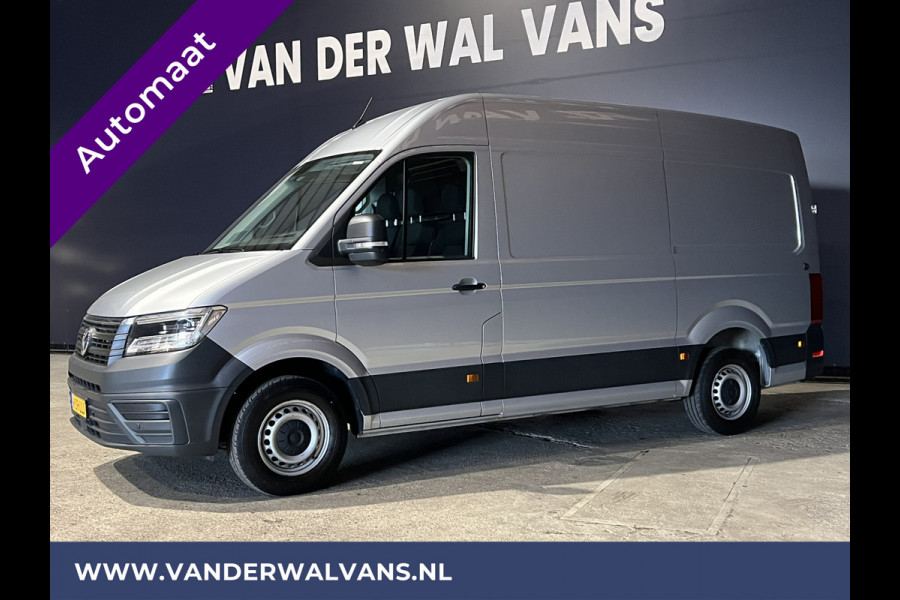 Volkswagen Crafter 2.0 TDI 177 pk Automaat L3H3 L2H2 Euro6 Airco | Camera | Navigatie | LED | Apple Carplay | Andoid Auto, Cruisecontrol, Parkeersensoren, zilver