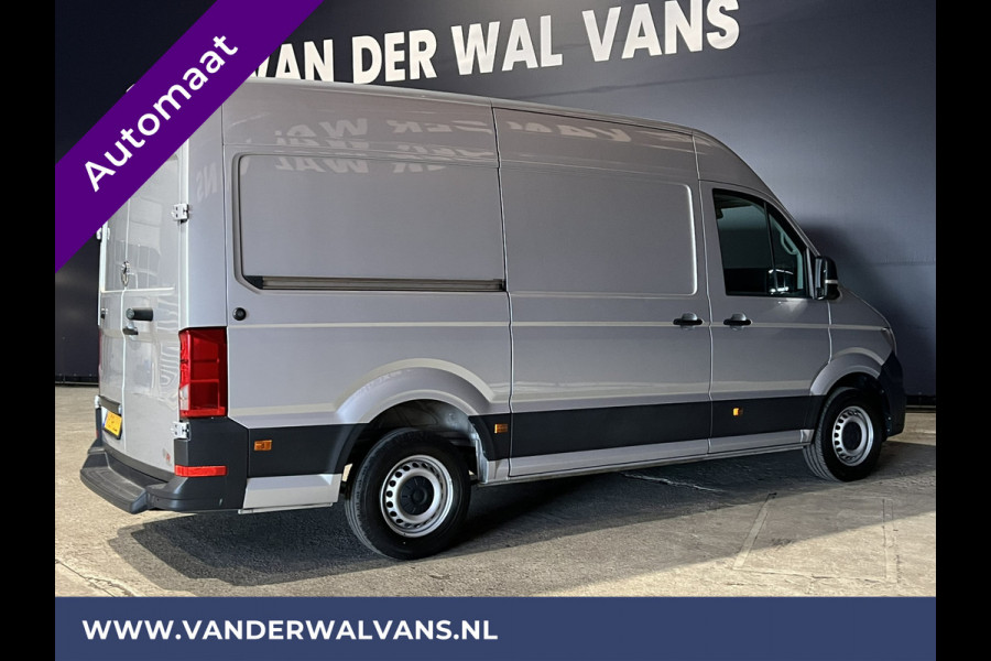 Volkswagen Crafter 2.0 TDI 177 pk Automaat L3H3 L2H2 Euro6 Airco | Camera | Navigatie | LED | Apple Carplay | Andoid Auto, Cruisecontrol, Parkeersensoren, zilver