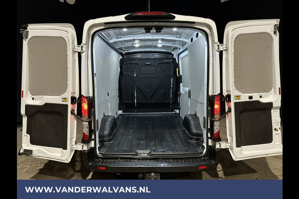 Ford Transit 2.0 TDCI L2H2 Euro6 Airco | 2450kg Trekhaak | LM velgen | Verwarmde voorruit Dakdragers, Bijrijdersbank
