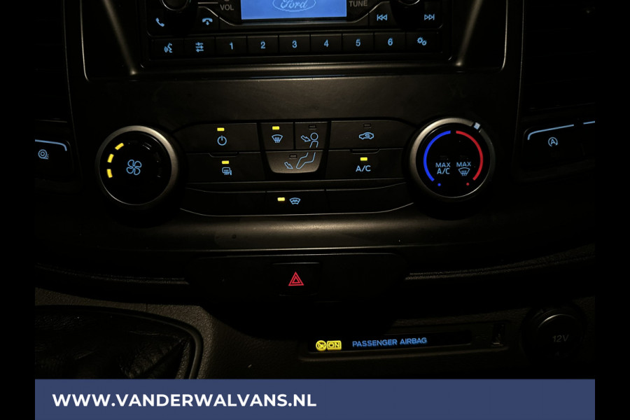 Ford Transit 2.0 TDCI L2H2 Euro6 Airco | 2450kg Trekhaak | LM velgen | Verwarmde voorruit Dakdragers, Bijrijdersbank