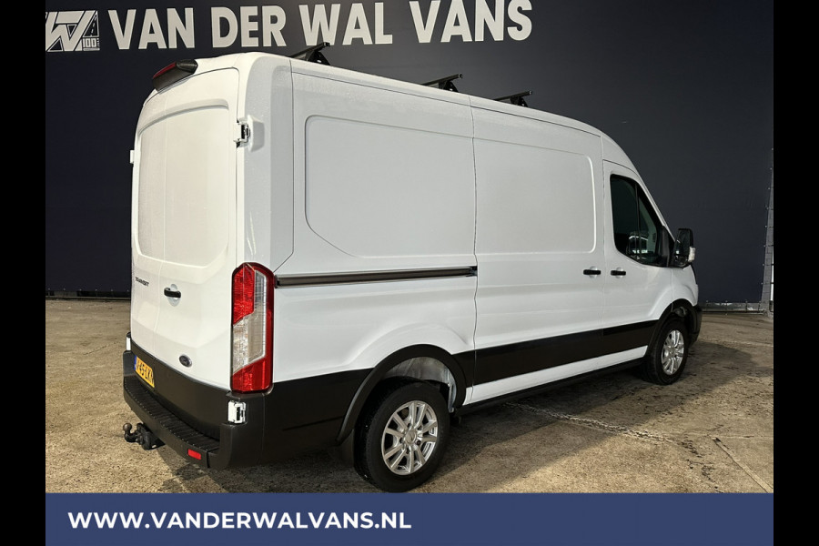 Ford Transit 2.0 TDCI L2H2 Euro6 Airco | 2450kg Trekhaak | LM velgen | Verwarmde voorruit Dakdragers, Bijrijdersbank