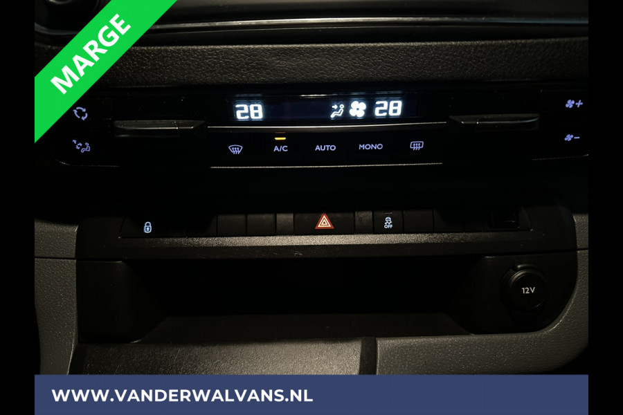 Citroën Jumpy 2.0 BlueHDI **MARGE, GEEN BTW** 123pk L3H1 XL Dubbele cabine Euro6 Airco | 2500kg Trekhaak Navigatie, Cruisecontrol, Apple Carplay, Parkeersensoren, 5-Zits