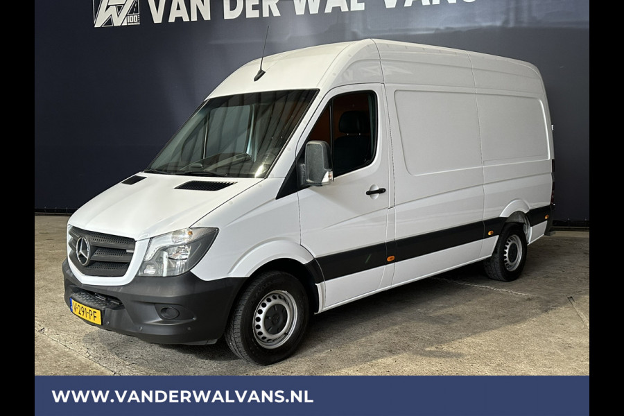 Mercedes-Benz Sprinter 316 CDI 163 pk L2H2 Euro6 Airco | 2800kg Trekhaak | Omvormer | Cruisecontrol parkeersensoren, chauffeursstoel