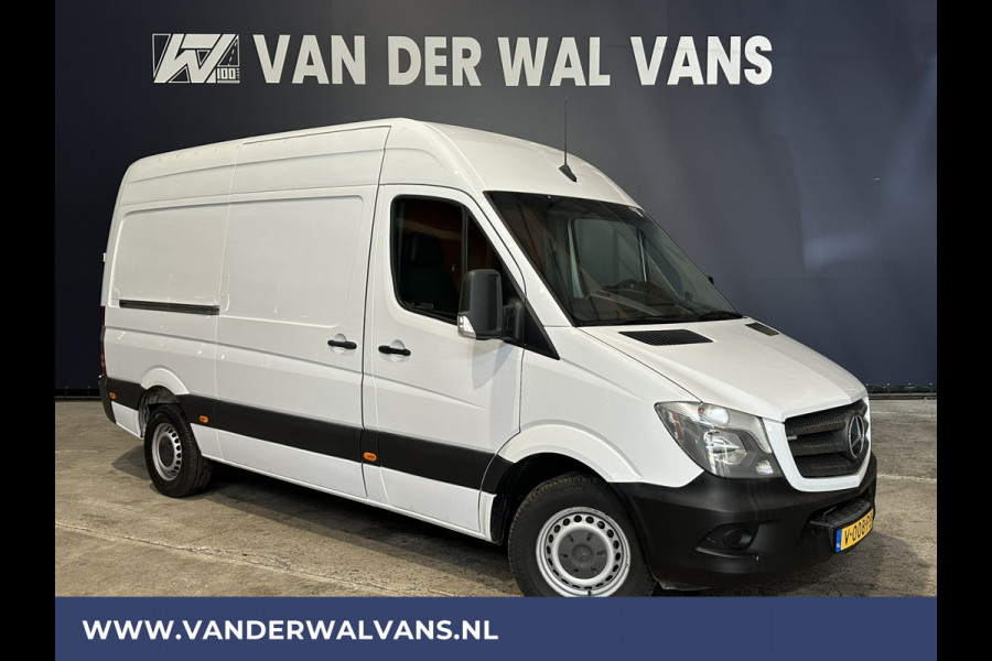 Mercedes-Benz Sprinter 316 CDI 163 pk L2H2 Euro6 Airco | Omvormer | Camera | 2800kg Trekhaak Cruisecontrol, Chauffeursstoel
