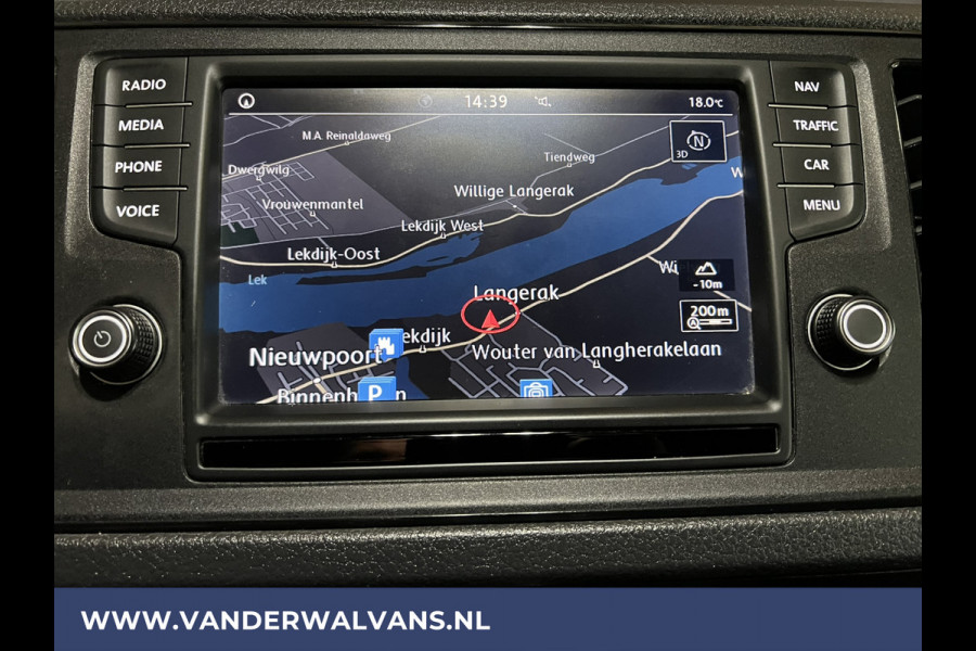 Volkswagen Crafter 2.0 TDI 177 pk L3H2 L2H1 Euro6 Airco | Camera | Navigatie | Apple Carplay | Android Auto 3000kg trekhaak, Bijrijdersbank