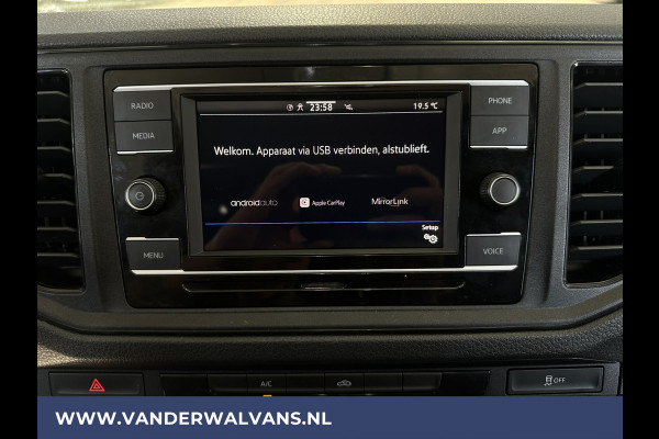 Volkswagen Crafter 2.0 TDI L3H3 L2H2 Euro6 Airco | Imperiaal | Cruisecontrol | Trekhaak Parkeersensoren, Sidebars, Bijrijdersbank, trap