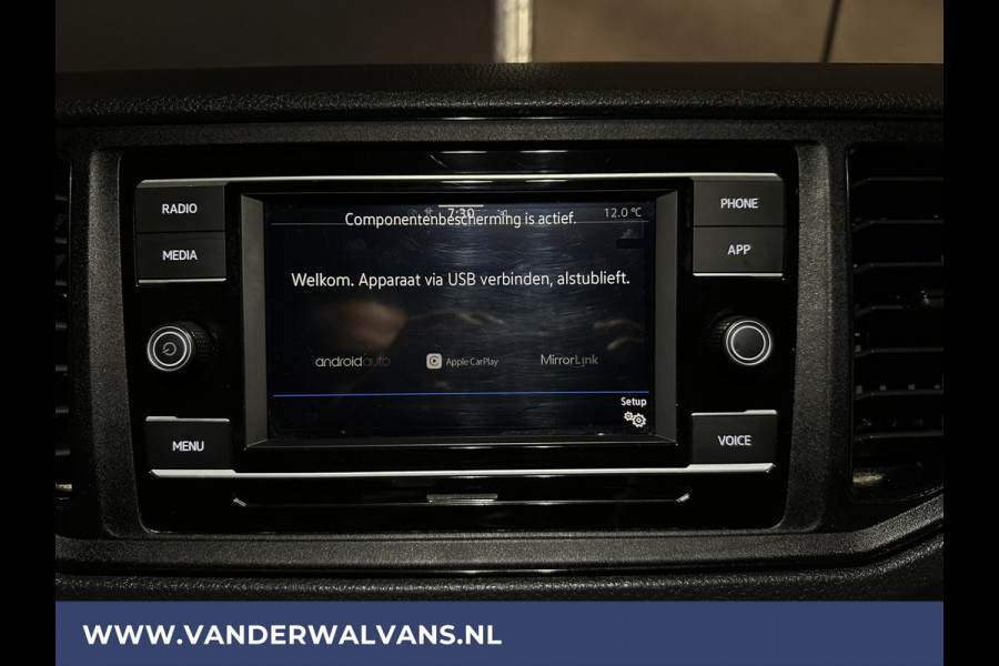 Volkswagen Crafter 2.0 TDI 140 pk L4H3 L3H2 Euro6 Airco | 2x zijdeur | Camera | Apple Carplay | Android Auto Parkeersensoren, Bijrijdersbank