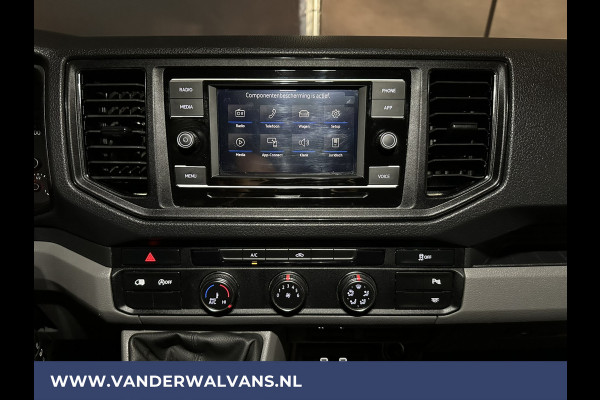 Volkswagen Crafter 2.0 TDI 140 pk L4H3 L3H2 Euro6 Airco | 2x zijdeur | Camera | Apple Carplay | Android Auto Parkeersensoren, Bijrijdersbank
