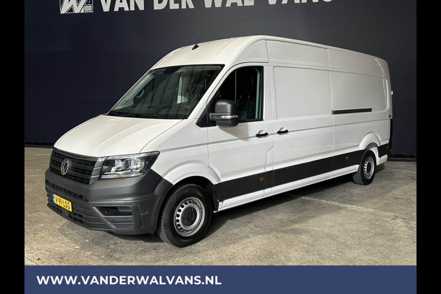 Volkswagen Crafter 2.0 TDI 140 pk L4H3 L3H2 Euro6 Airco | 2x zijdeur | Camera | Apple Carplay | Android Auto Parkeersensoren, Bijrijdersbank