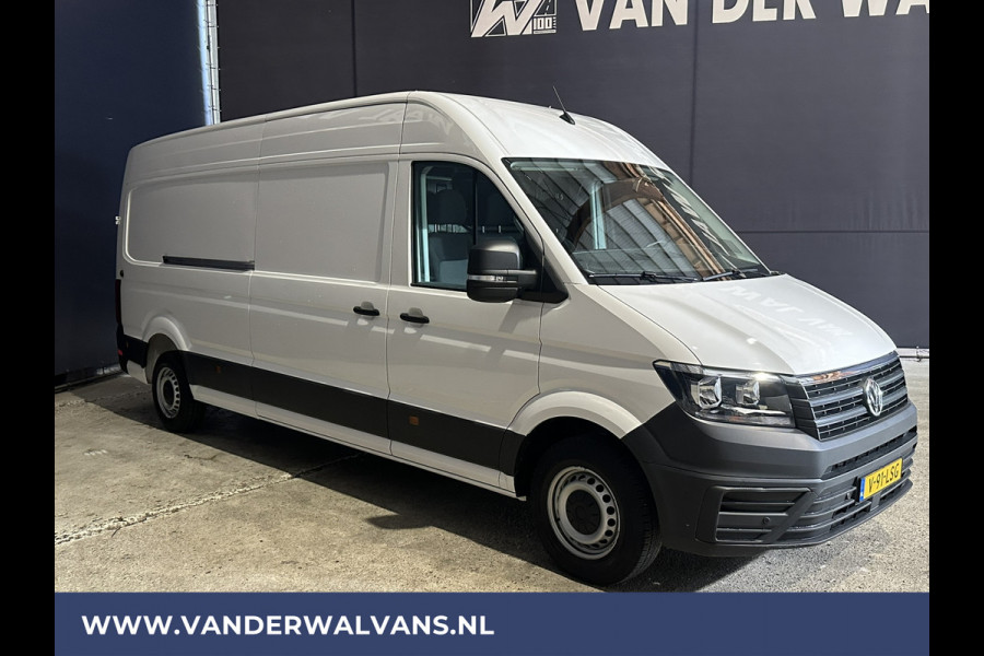Volkswagen Crafter 2.0 TDI 140 pk L4H3 L3H2 Euro6 Airco | 2x zijdeur | Camera | Apple Carplay | Android Auto Parkeersensoren, Bijrijdersbank