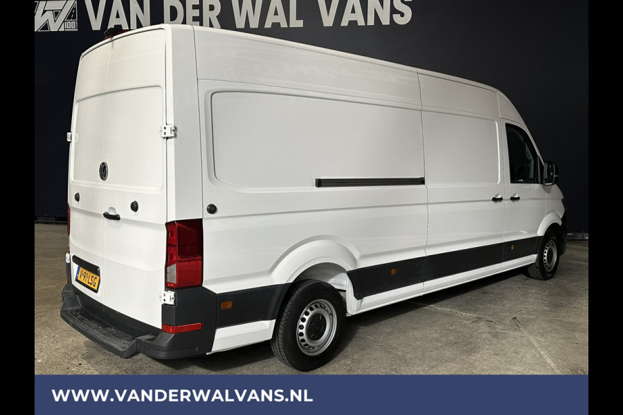 Volkswagen Crafter 2.0 TDI 140 pk L4H3 L3H2 Euro6 Airco | 2x zijdeur | Camera | Apple Carplay | Android Auto Parkeersensoren, Bijrijdersbank
