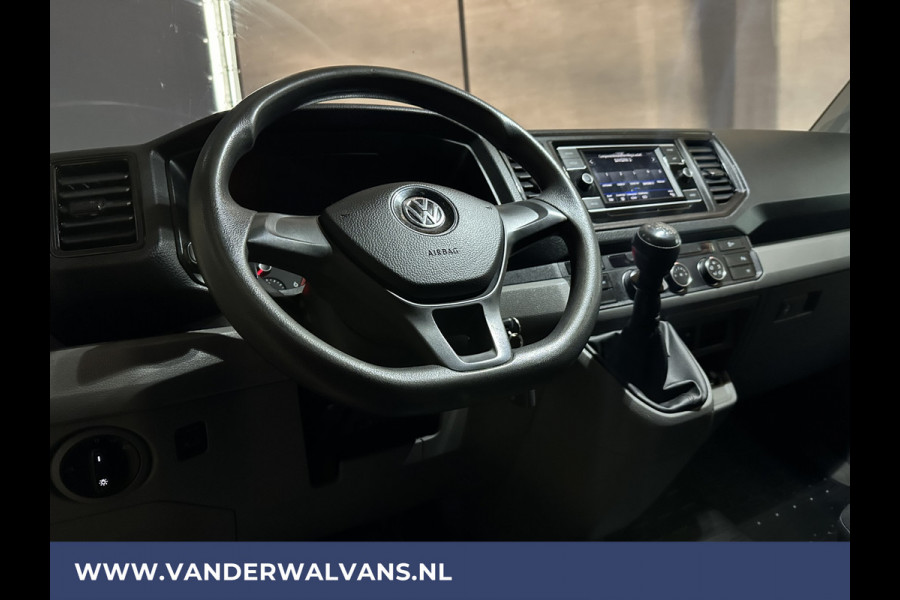 Volkswagen Crafter 2.0 TDI 140 pk L4H3 L3H2 Euro6 Airco | 2x zijdeur | Camera | Apple Carplay | Android Auto Parkeersensoren, Bijrijdersbank
