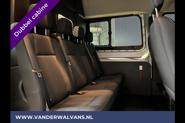 Ford Transit 2.0 TDCI 131pk L3H2 Dubbele Cabine Euro6 Airco | 6-Zits | LED | 2500kg Trekhaak | Cruisecontrol Verwarmde voorruit, Parkeersensoren