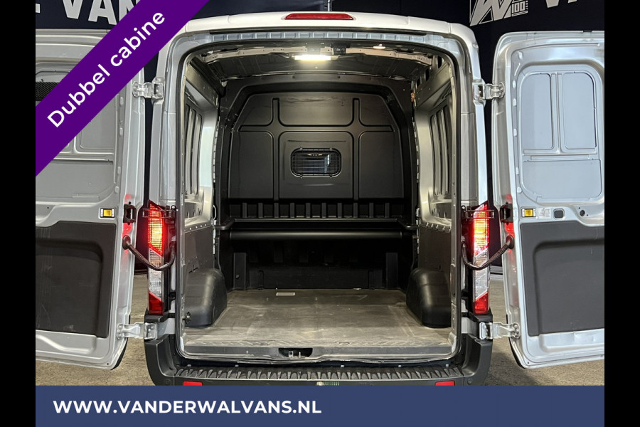 Ford Transit 2.0 TDCI 131pk L3H2 Dubbele Cabine Euro6 Airco | 6-Zits | LED | 2500kg Trekhaak | Cruisecontrol Verwarmde voorruit, Parkeersensoren