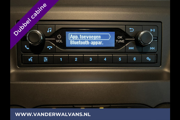 Ford Transit 2.0 TDCI 131pk L3H2 Dubbele Cabine Euro6 Airco | 6-Zits | LED | 2500kg Trekhaak | Cruisecontrol Verwarmde voorruit, Parkeersensoren