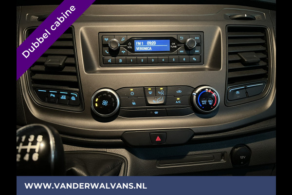 Ford Transit 2.0 TDCI 131pk L3H2 Dubbele Cabine Euro6 Airco | 6-Zits | LED | 2500kg Trekhaak | Cruisecontrol Verwarmde voorruit, Parkeersensoren