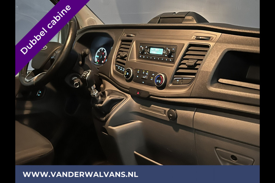 Ford Transit 2.0 TDCI 131pk L3H2 Dubbele Cabine Euro6 Airco | 6-Zits | LED | 2500kg Trekhaak | Cruisecontrol Verwarmde voorruit, Parkeersensoren