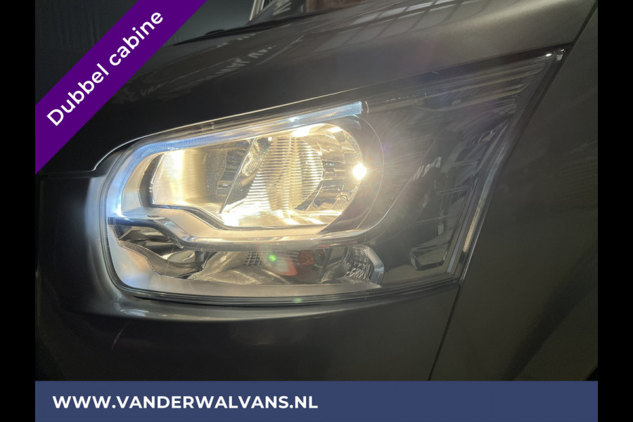 Ford Transit 2.0 TDCI 131pk L3H2 Dubbele Cabine Euro6 Airco | 6-Zits | LED | 2500kg Trekhaak | Cruisecontrol Verwarmde voorruit, Parkeersensoren