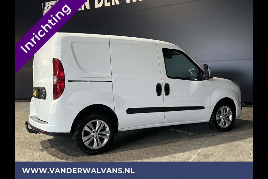 Opel Combo 1.3 CDTi 96pk L1H1 Euro6 inrichting Airco | LM velgen | Trekhaak | Cruisecontrol | Stoelverwarming Parkeersensoren, Bluetooth-telefoonvoorbereiding